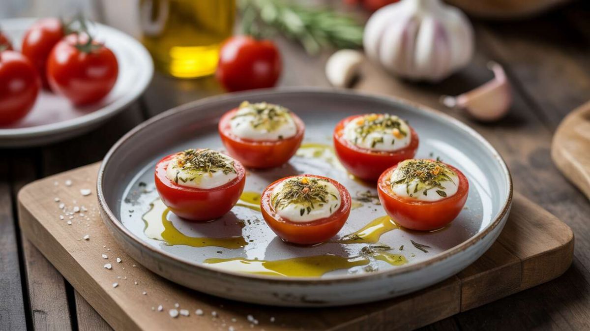 Des tomates cerise farcies pour éblouir vos invités