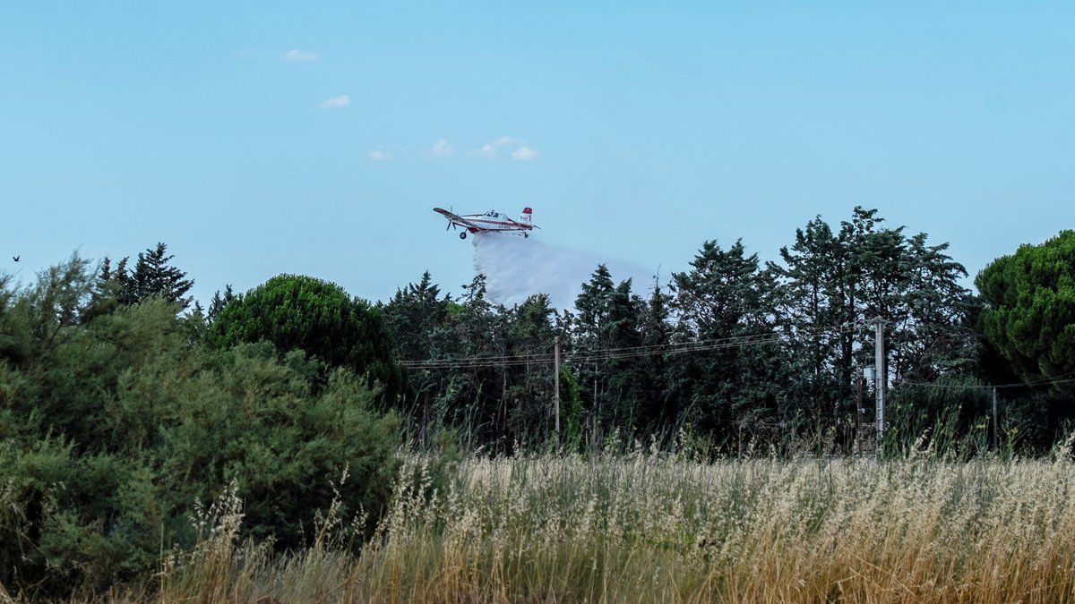 Un nouvel incendie menace la végétation à Milhaud : les pompiers déploient des moyens d'envergure