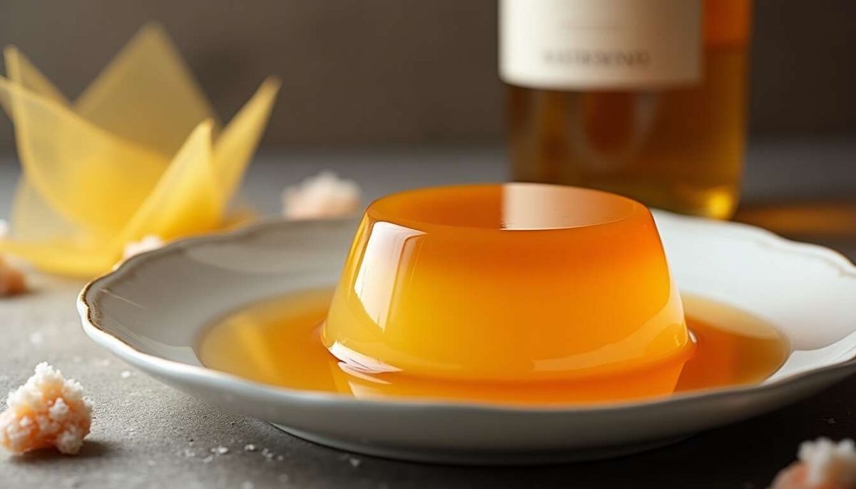 Découvrez la gelée de vin de Sauternes, une délicatesse à réaliser chez soi