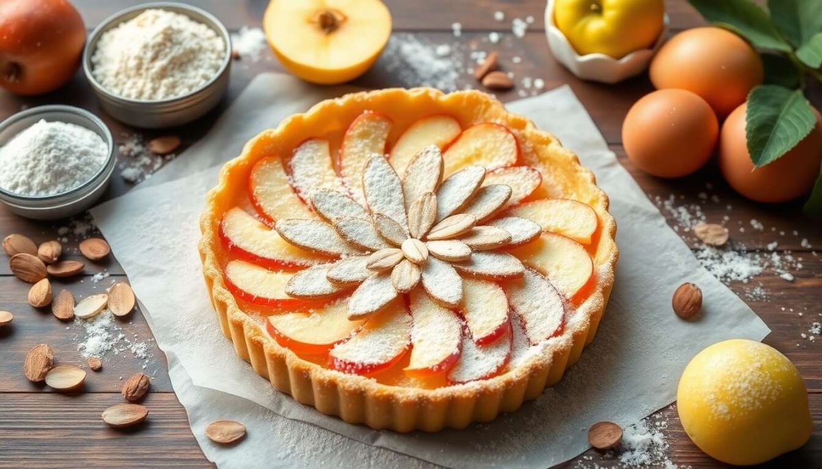la tarte aux pommes et aux amandes, un délice à ne pas manquer