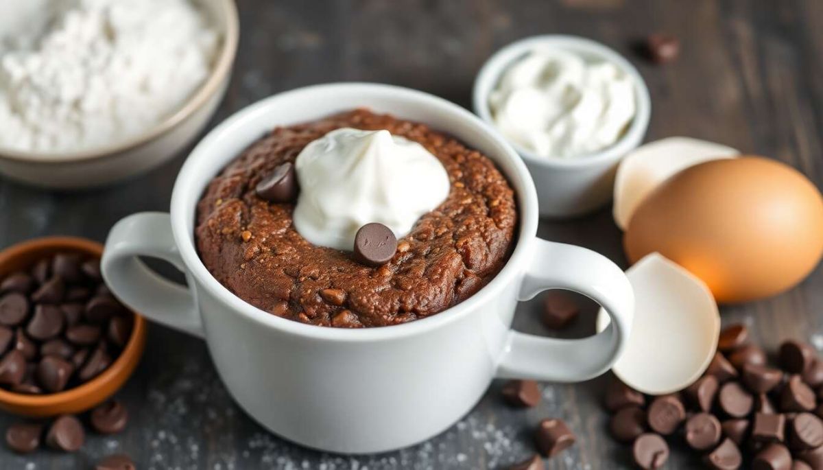 Découvrez le mugcake au yaourt, un délice express à savourer