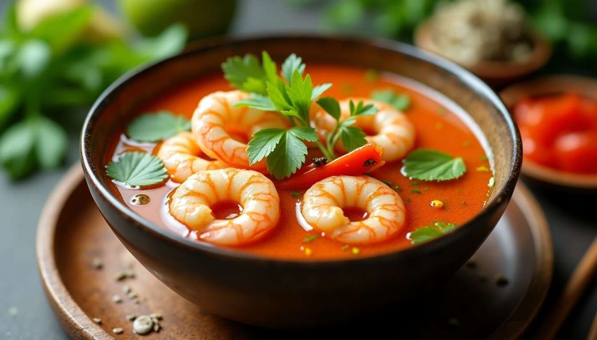Une immersion au cœur de la Thaïlande avec la soupe thaï aux crevettes