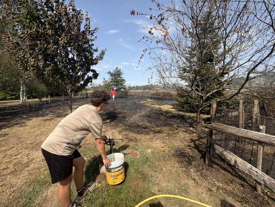 Frayeur à Rétaud : un feu menaçant des vies et des maisons