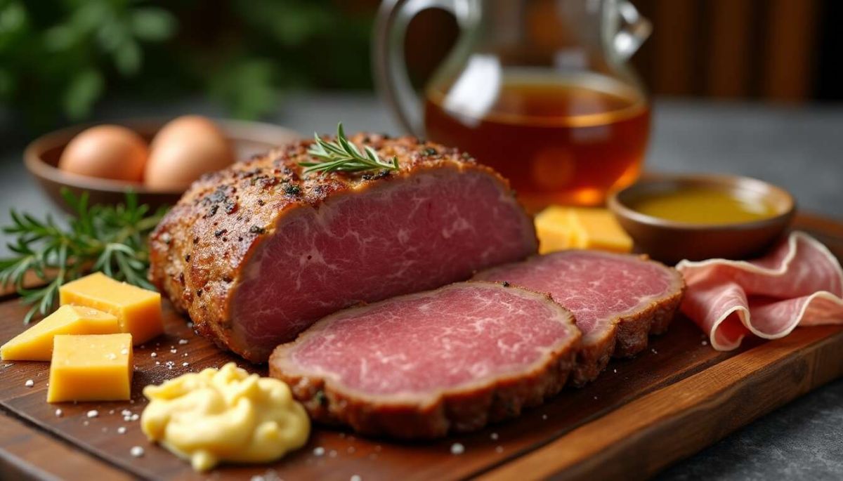 Savourez un rôti de bœuf Orloff revisité au cheddar et jambon cru