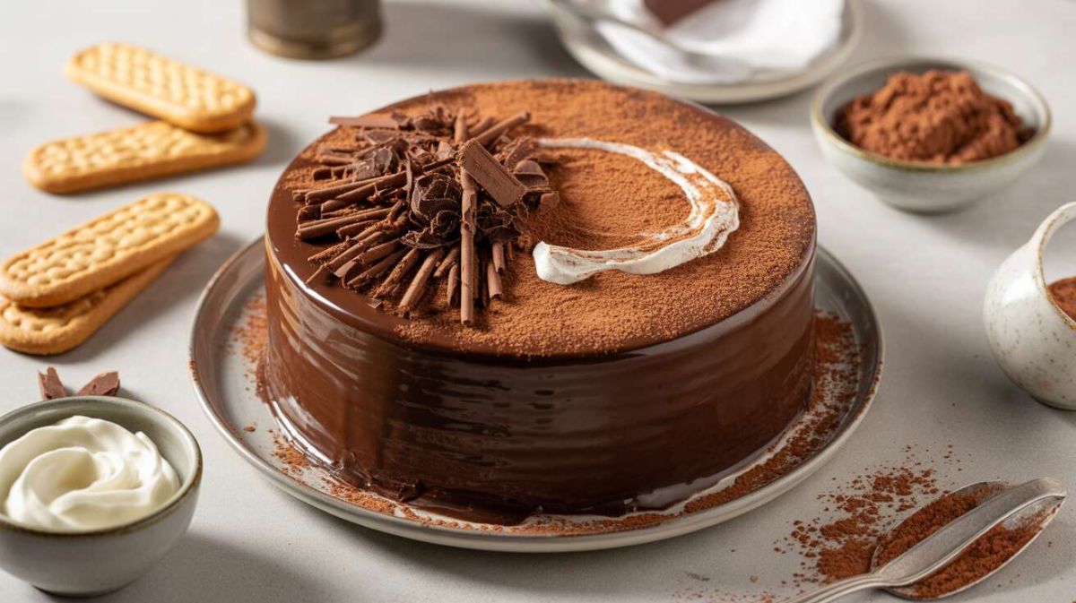 Un gâteau au chocolat sans four : la douceur estivale en un clin d'œil